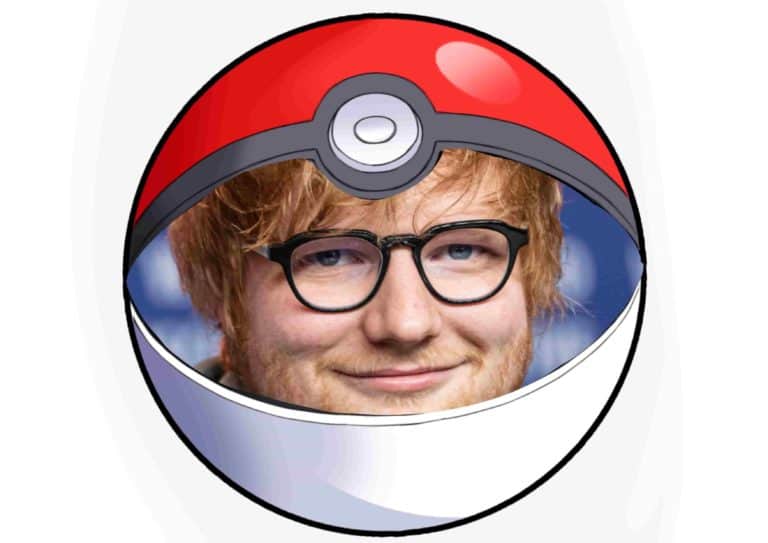 What is Ed Sheeran doing in Pokemon GO?