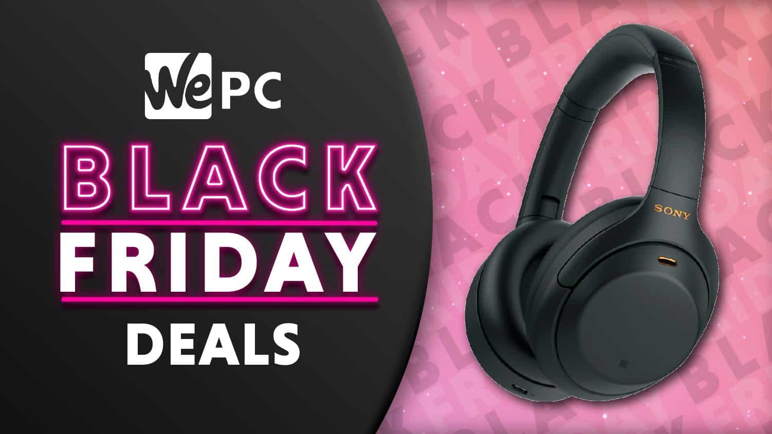 Save $100 on the Sony WH1000XM4 Noise-canceling headphones Black Friday deals
