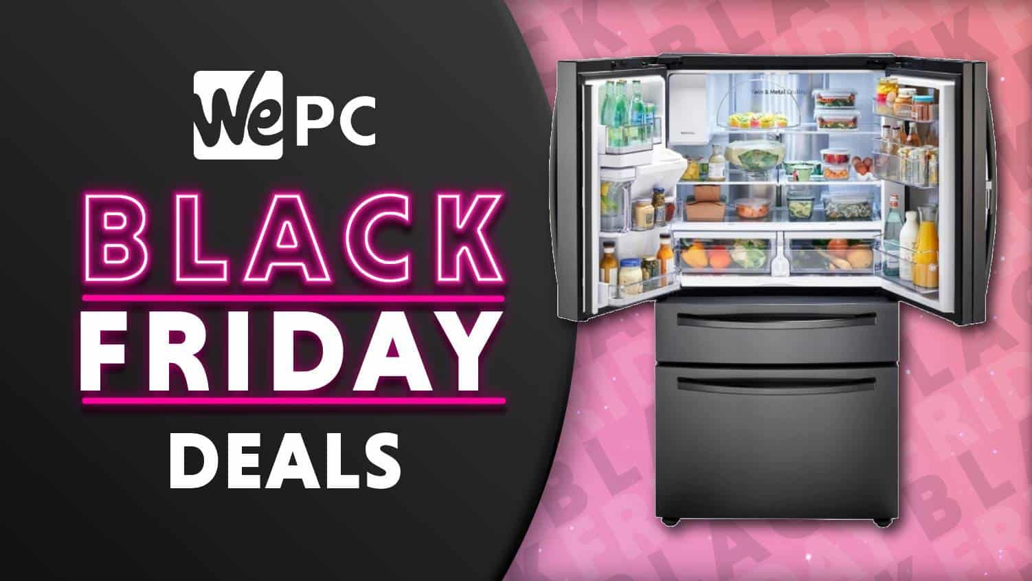 Save $1100 on Samsung Showcase 4-Door fridge Black Friday Samsung fridge deals