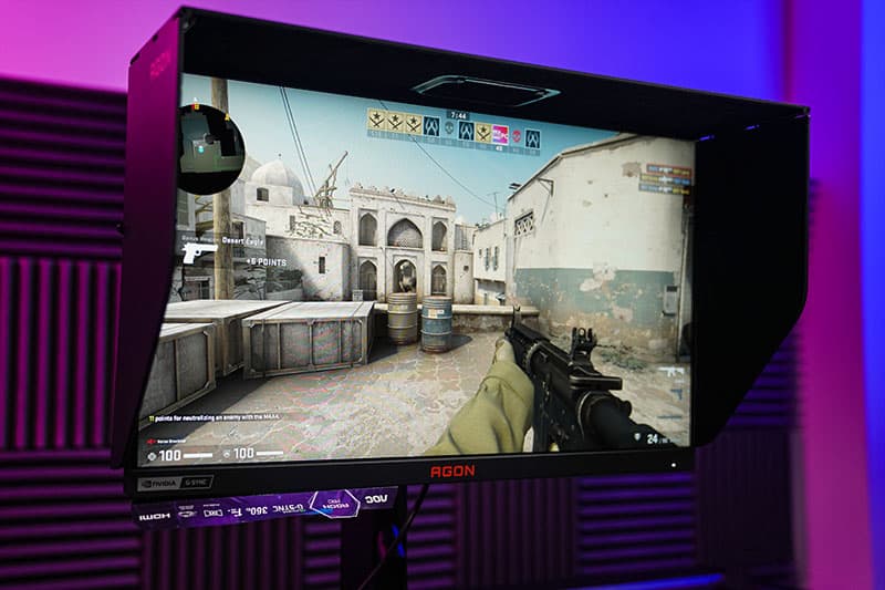 AOC Agon Pro AG254FG Review - 360hz lands at Evetech and it's kind
