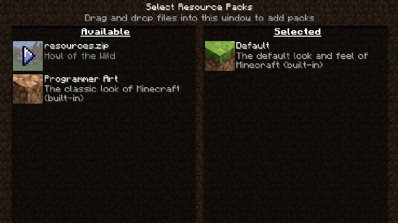 How to install Minecraft resource pack