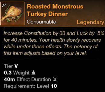 New World Luck Food Roasted Monstrous Turkey Dinner