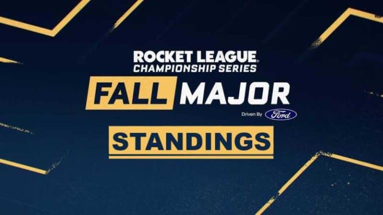 RLCS Fall Major Standings