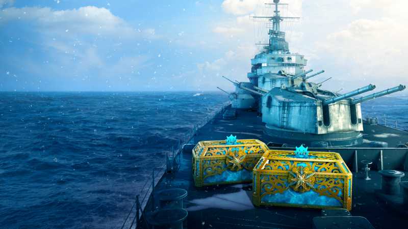 Secret Santa crate World of Warships