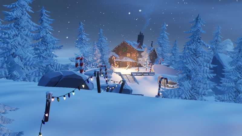 Fortnite Winterfest how to open presents