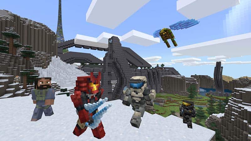 Minecraft Halo Skins – How to get the Master Chief Mash-Up Pack