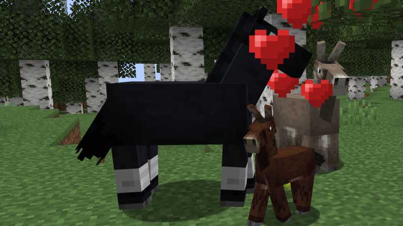 How to breed a mule in Minecraft