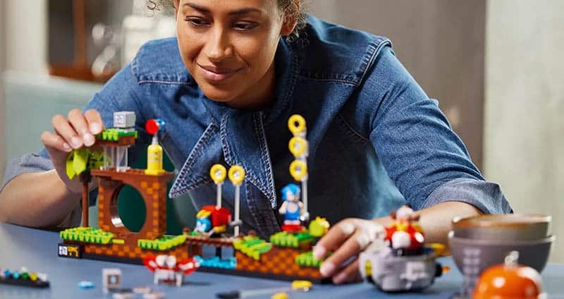 sonic lego build