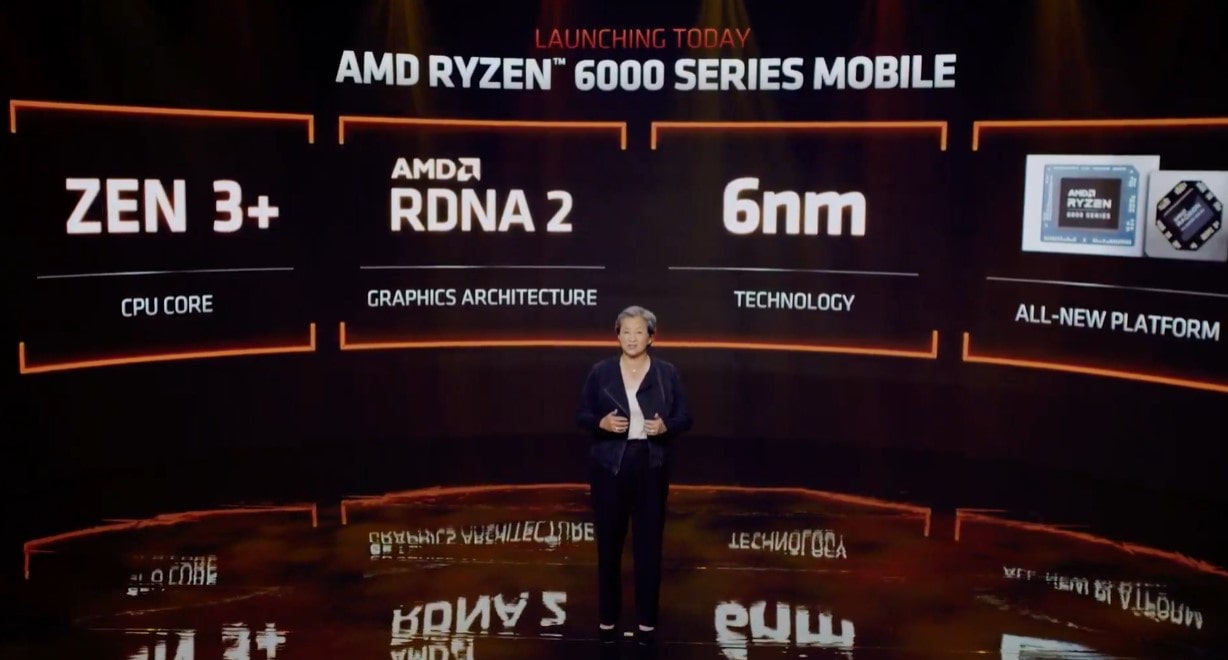 AMD announces brand-new Ryzen 6000 notebook APUs