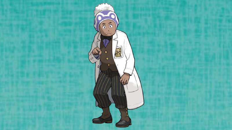 full list of Pokémon Legends Arceus protagonists NPCs characters Professor Laventon