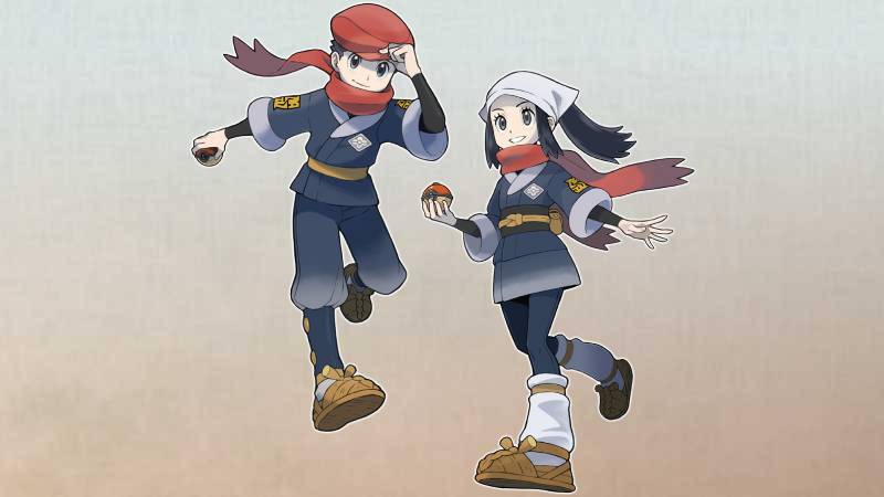 full list of Pokémon Legends Arceus protagonists NPCs characters Rei Akari