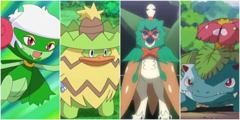 Best and Strongest Grass Type Pokemon