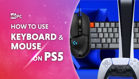 How to use a keyboard and mouse with PS5