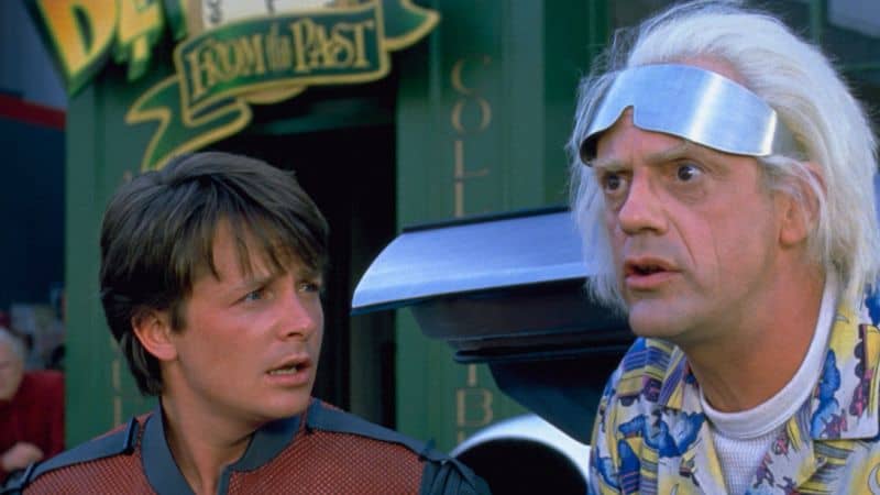 Marty McFly and Doc Brown skin Fortnite