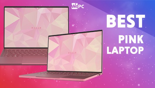 Pink laptop & rose gold laptop 2023