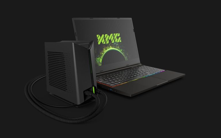 XMG RTX 3080 Ti laptop liquid cooling OASIS