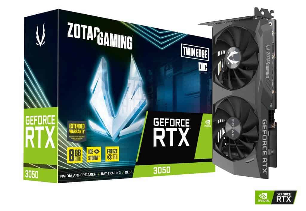 ZOTAC GAMING RTX 3050 Twin Edge OC