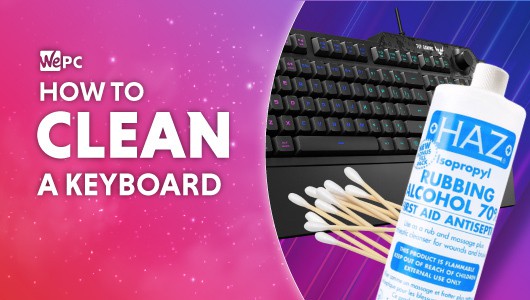 how to clean a keyboard