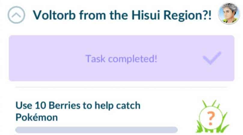 Voltorb from the Hisui Region Pokémon Go