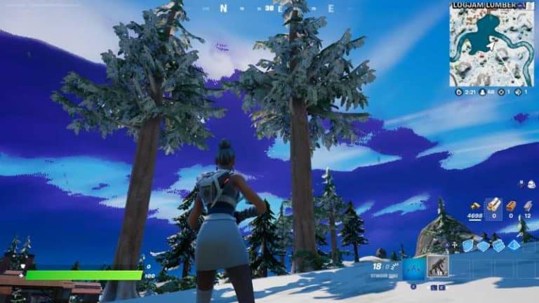 Where to find and knock down timber pines fortnite