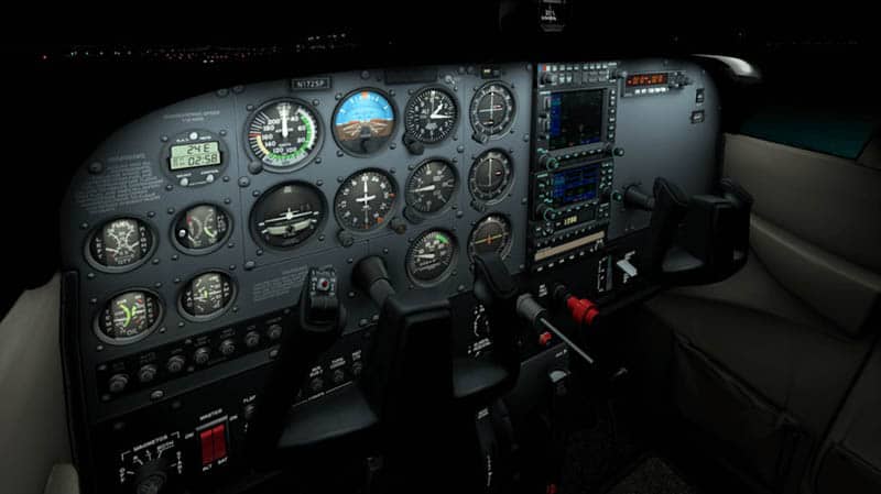 xplane12 cockpit
