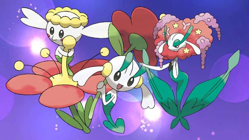 Pokémon GO Valentines Flabébé Floette Florges