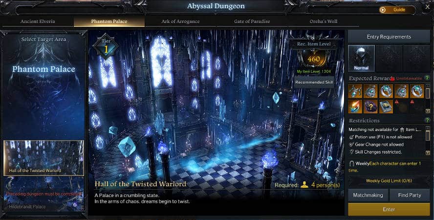 Lost Ark Abyss Dungeons