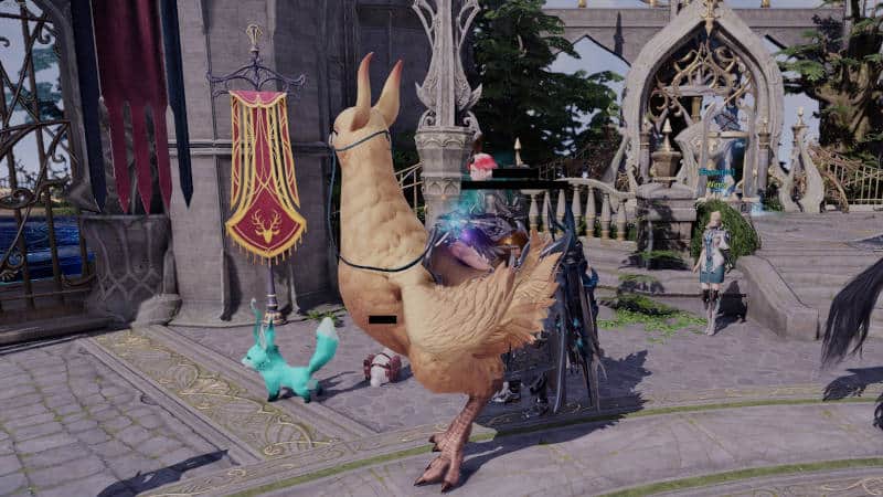 The Lost Ark Chamkuri mount has no preview, so players made them instead