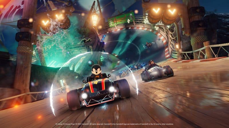 Mickey Mouse Disney Speedstorm characters and race tracks
