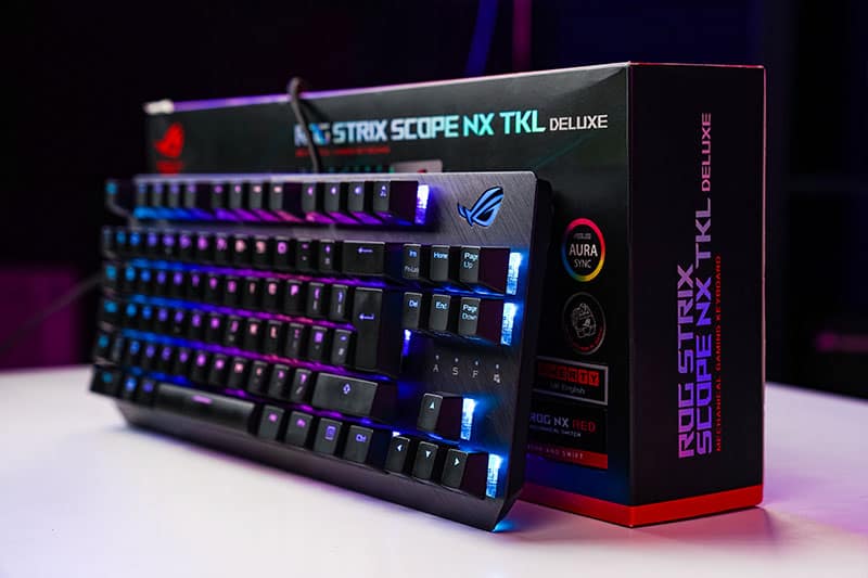 ASUS ROG Strix Scope NX TKL Deluxe mechanical gaming