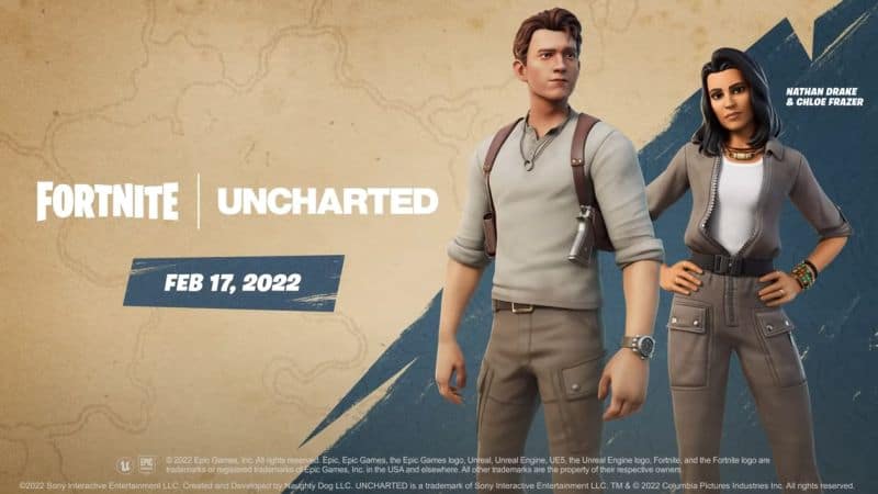Uncharted Fortnite patch notes for update 19.30