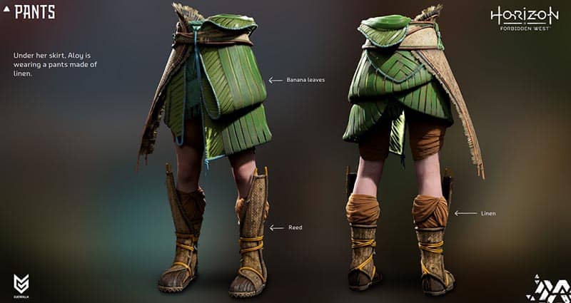 aloy cosplay pants