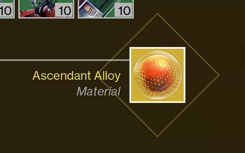 How to get Ascendant Alloy in Destiny 2: The Witch Queen