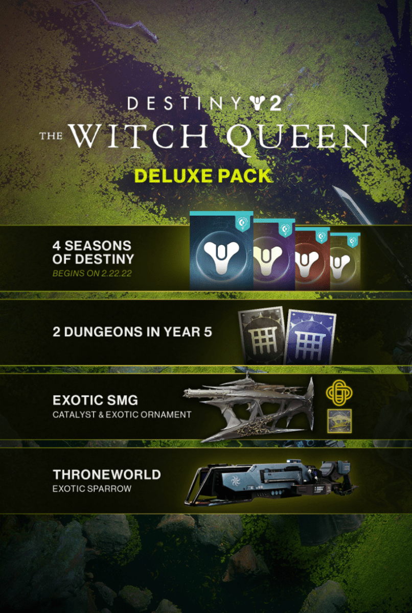 destiny 2 the witch queen deluxe edition