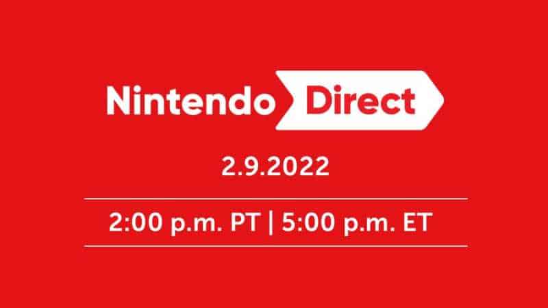 Nintendo Direct February 9th 2022