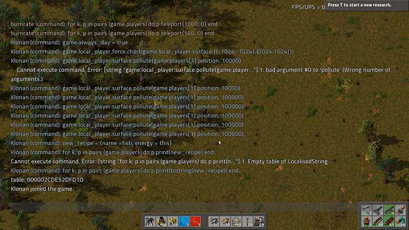 Factorio console commands – Cheat Mode and more in 2022