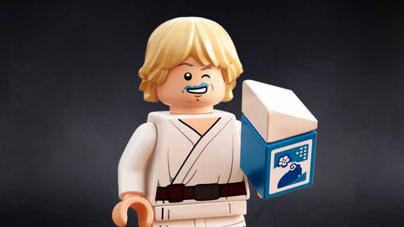 Lego Star Wars Skywalker Saga pre order Luke Skywalker Blue Milk