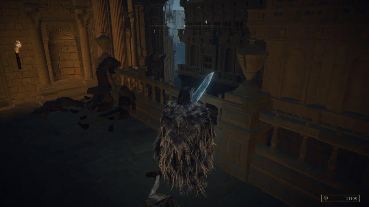 Gargoyles Halberd in Elden Ring The Path