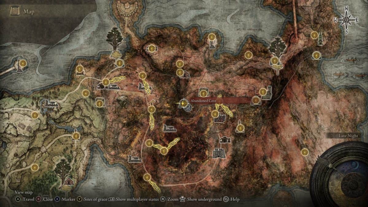 Golden Scarab Map