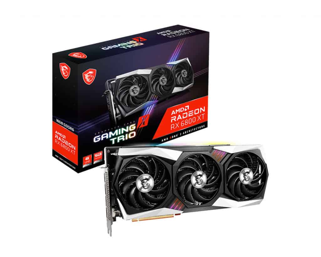 MSI RX 6800 XT Gaming X Trio