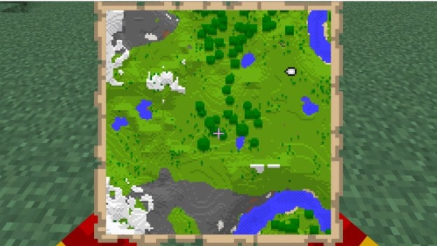 How to make a map in Minecraft