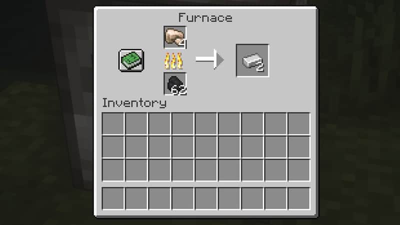 Minecraft Anvil Smelting Raw Iron Ingot