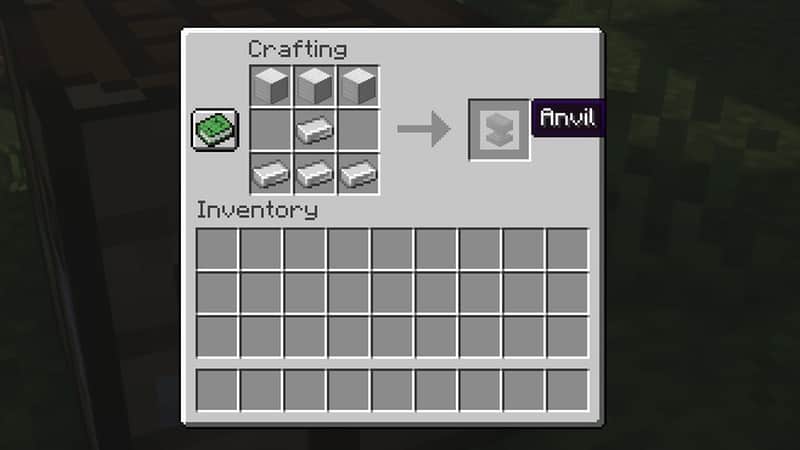 Minecraft Craft Anvil