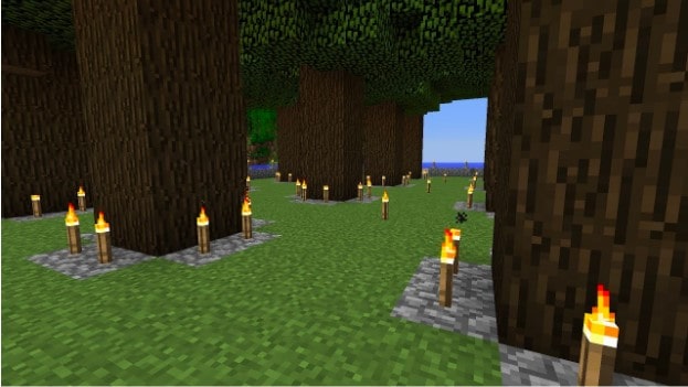 How to Grow Dark Oak Trees in Minecraft