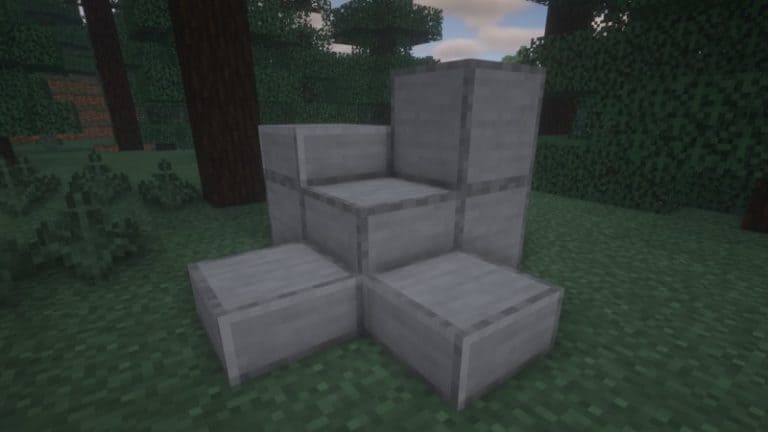 How to make Smooth Stone Slabs Minecraft