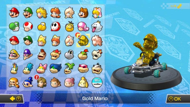How to unlock Gold Mario Kart 8 Deluxe