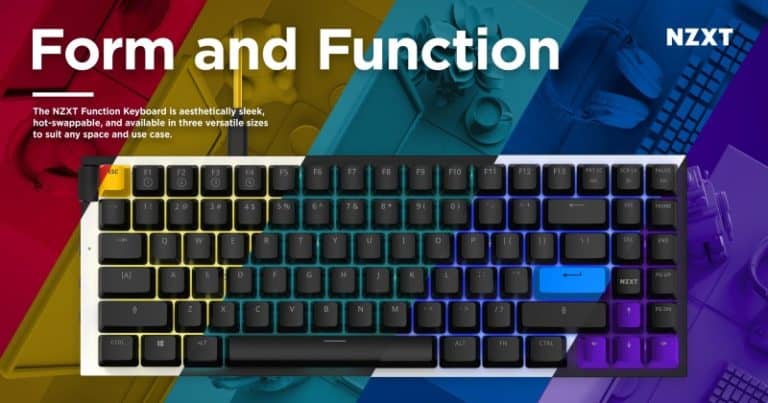 NZXT launches new ‘Function’ gaming keyboards and ‘lift’ gaming mouse: Pricing, specs, availability, and more