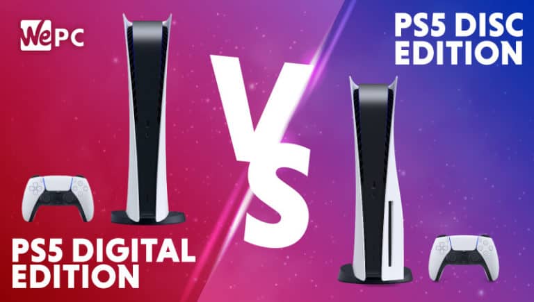 PS5 Digital Edition vs PS5 Disc