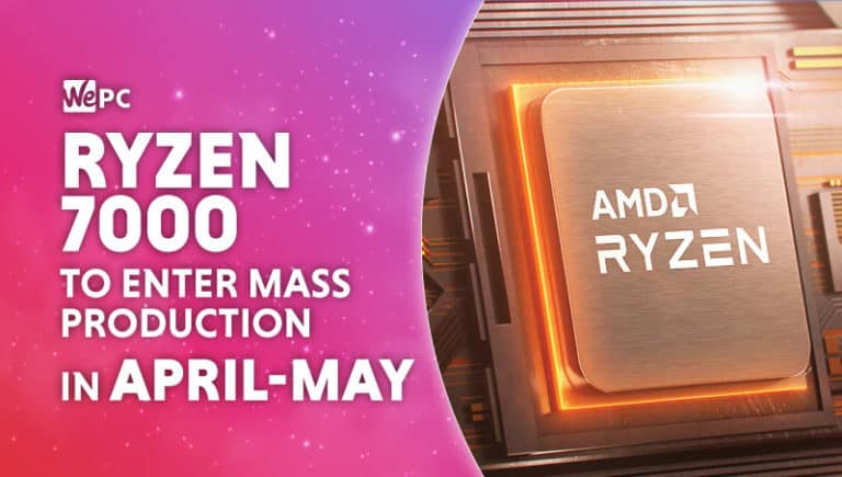 ryzen 7000 series mass production