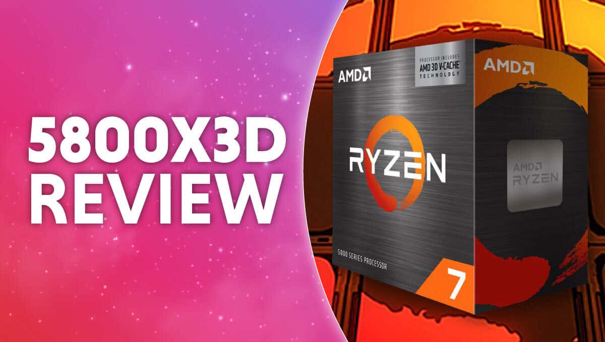 AMD AM4 Ryzen 7 5800X3D CPU - Processor 